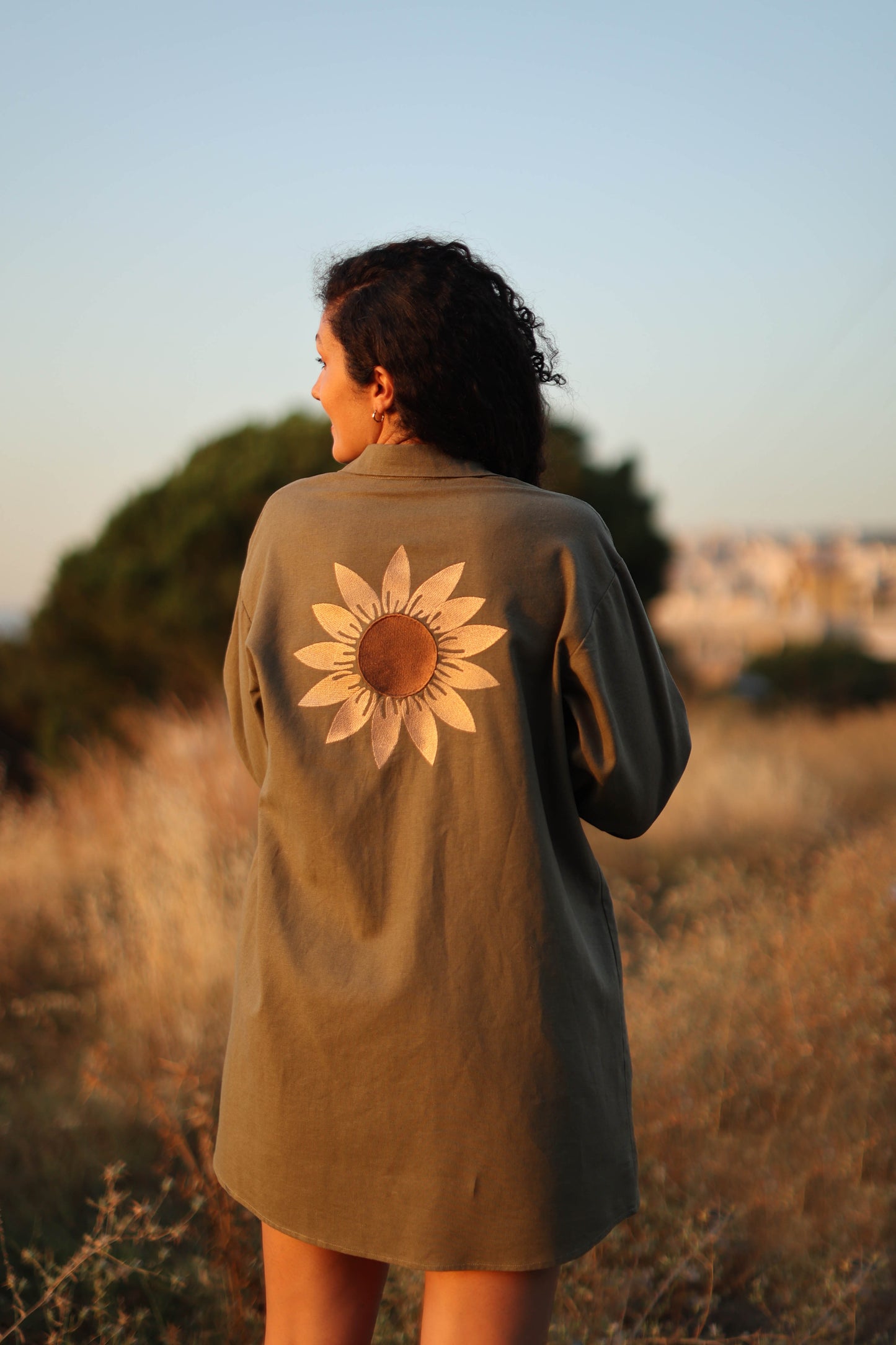 Sunflower Chemise Dress